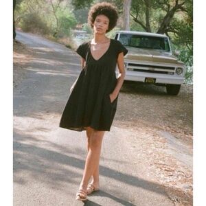 Christy Dawn Black Mini Dress